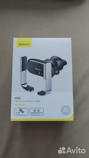 Держатель для телефона Baseus Mini сереб/черный