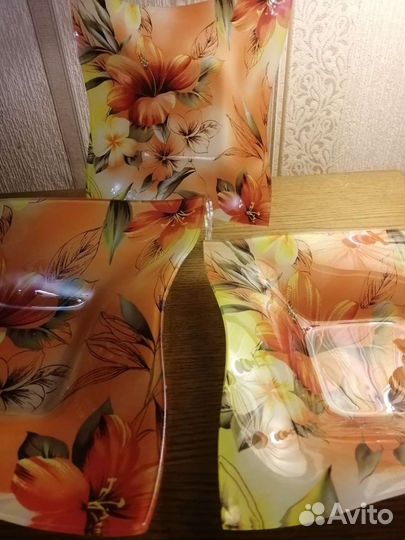 Набор салатников. Стекло