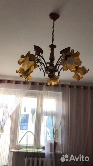 Люстра подвесная бу