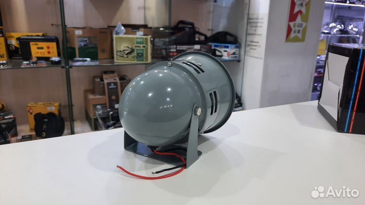 Сирена ревун для катера / лодки / авто / мото