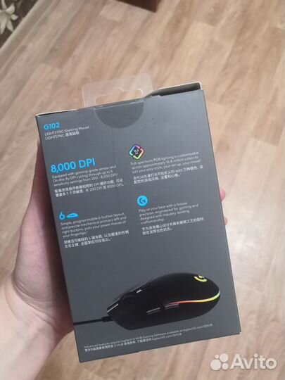 Игровая мышь logitech