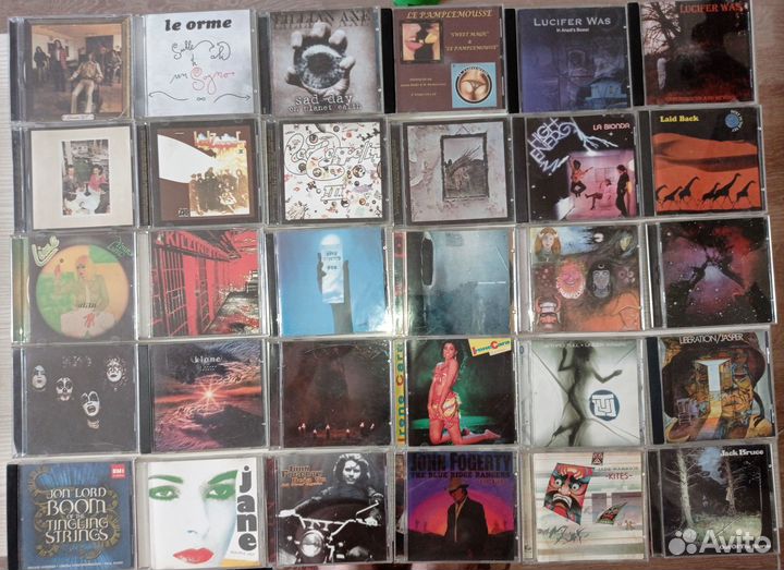 Список CD реплики фирменных изданий