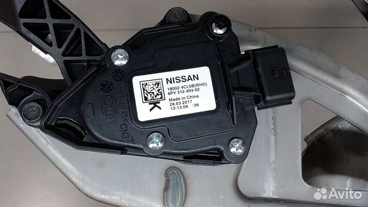 Педаль газа Renault Koleos 2016, 2017