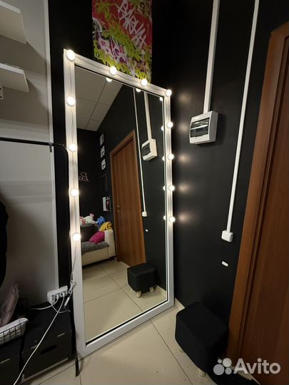 Зеркало с подсветкой в полный рост бу