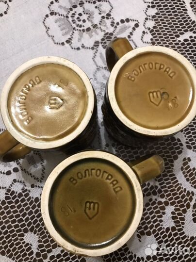 Кружка пивная 0.5л ссср—керамика—цена —шт