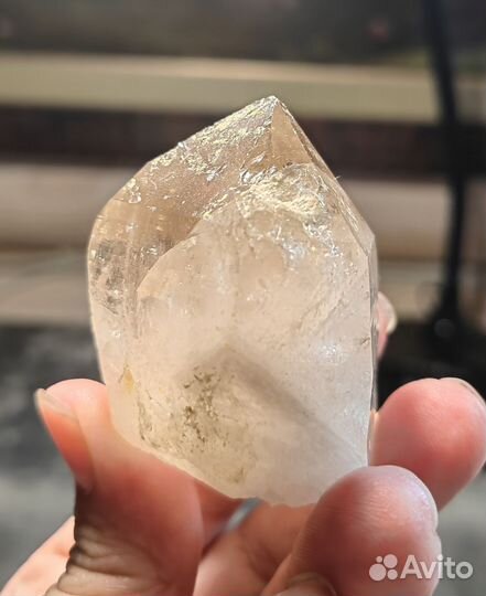 Минерал кристалл дымчатого кварца раухтопаз