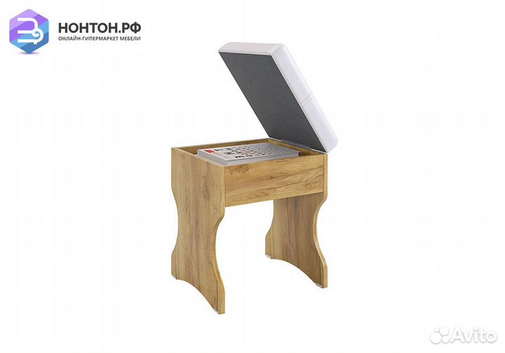 Пуф Виктория-1 дуб крафт золотой