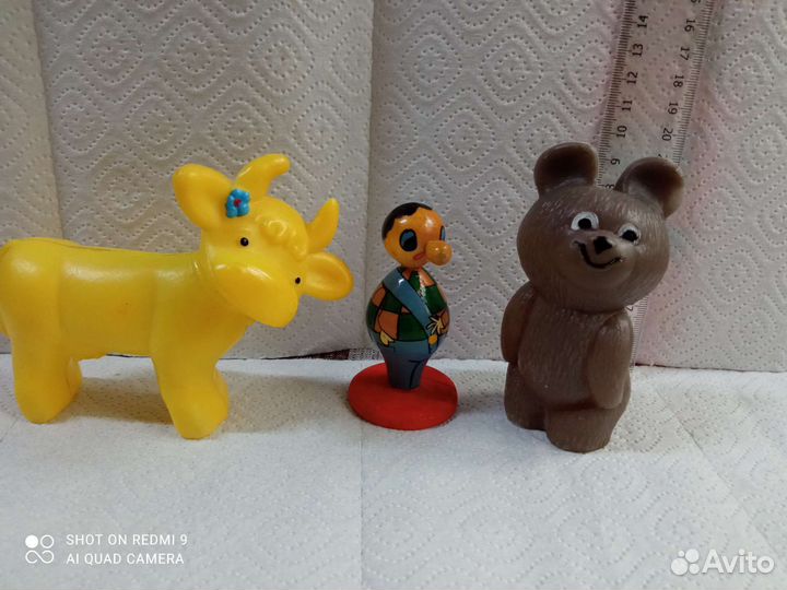 Игрушки современные и из СССР