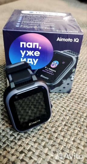 Часы-телефон Кнопка жизни детские Aimoto IQ 4G