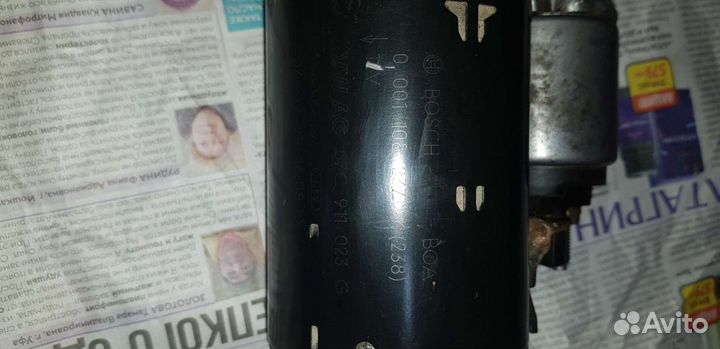 Стартер на Ауди Q 7 0001 108237