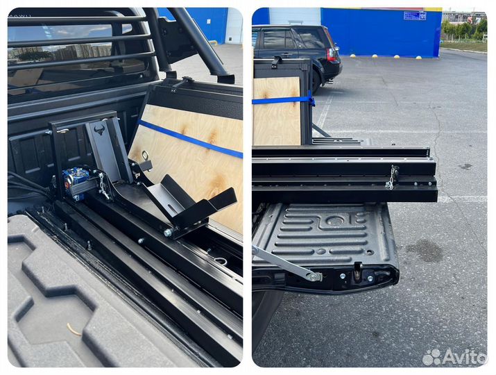 Автоматический прицеп для перевозки мотоциклов