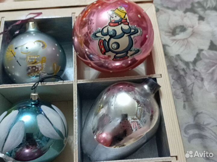 Елочные игрушки СССР