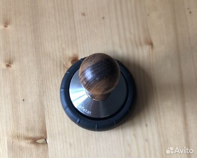 Темпер cafelat drop zebra на подставке