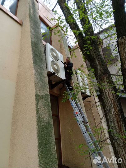 Монтаж, чистка, ремонт сплит-систем, закладка