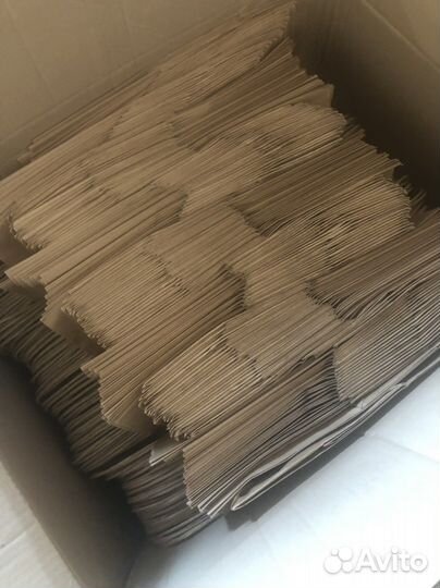 Крафт пакеты с ручками