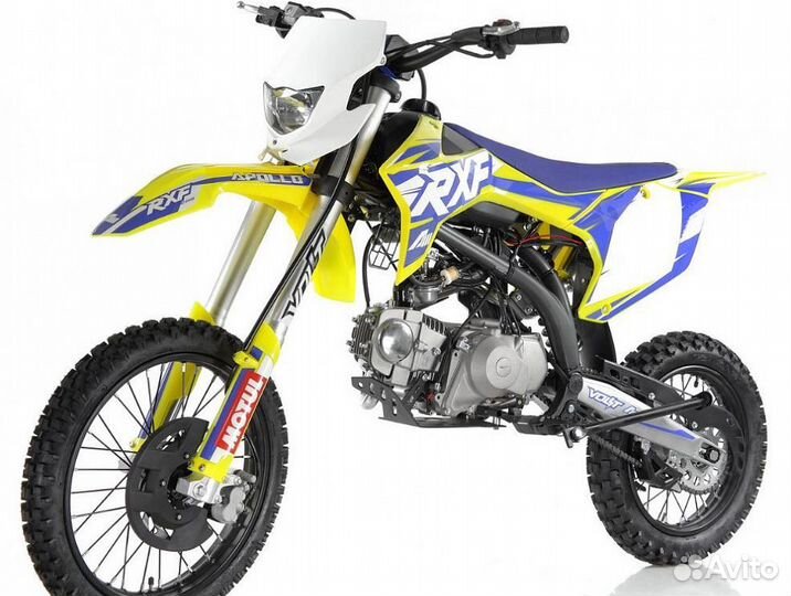 Питбайк apollo RXF freeride 125LE 17/14