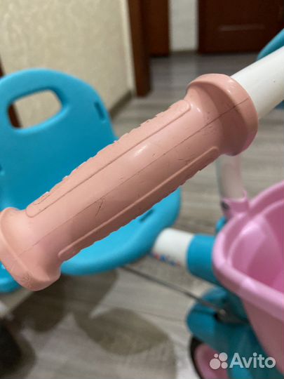 Велосипед трехколесный с ручкой Nika kids