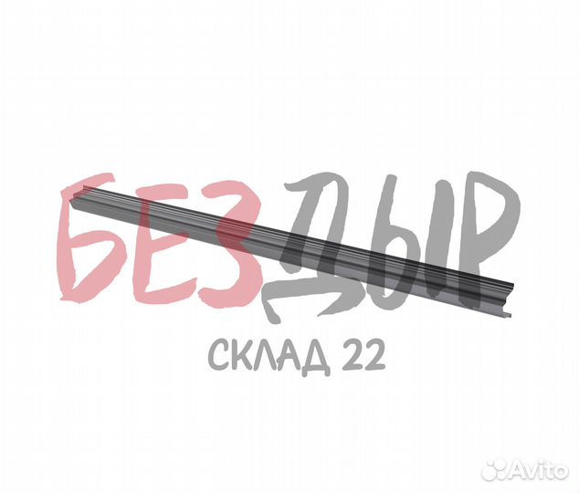 Порог Nissan Bluebird U14 левый