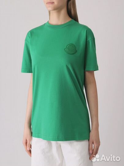 Футболка хлопковая Moncler