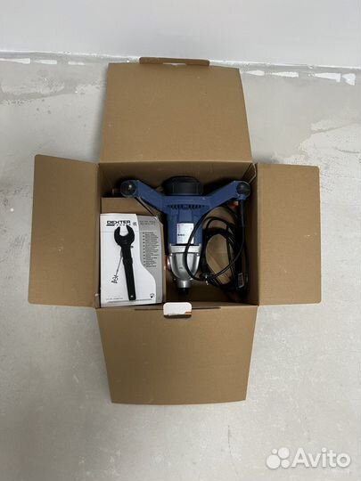 Миксер строительный сетевой Dexter 1400 Вт