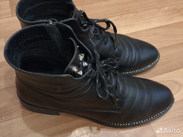 Ботинки жен. весна р. 41-42 (натуральная кожа)