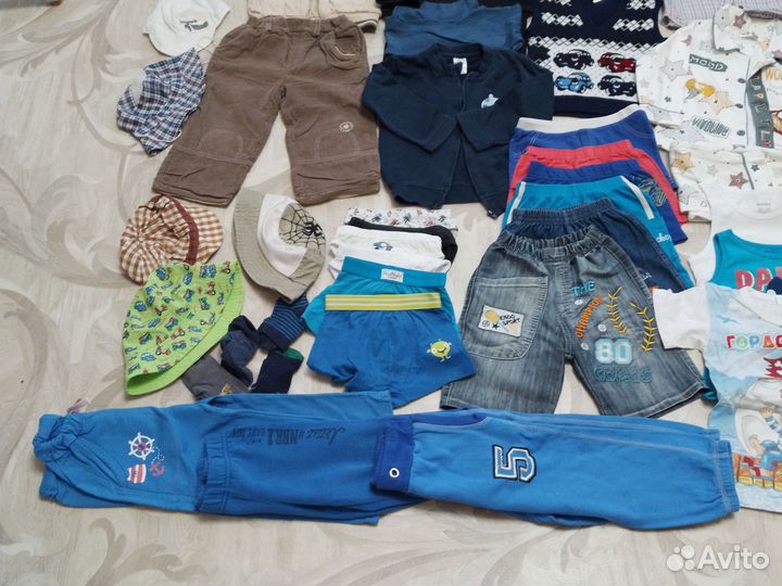 Пакет вещей для мальчика р. 86-92