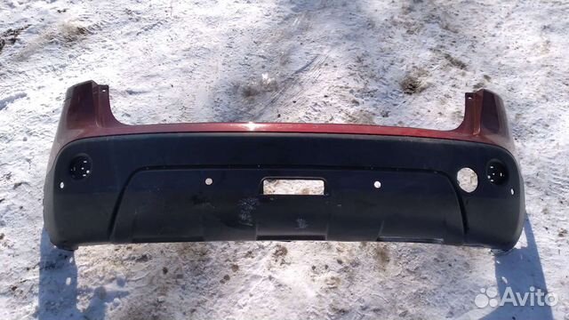 Бампер задний Nissan Qashqai j10