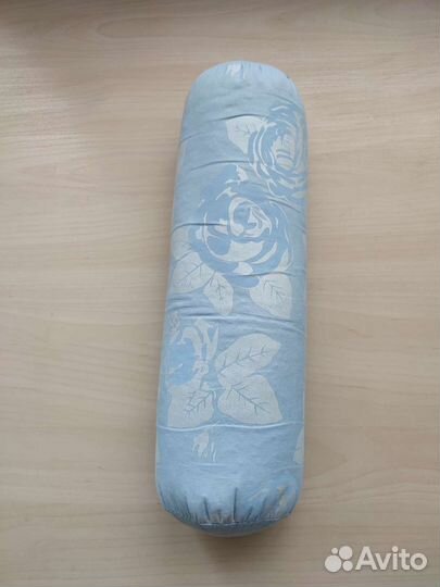 Подушка с лузгой гречихи валик