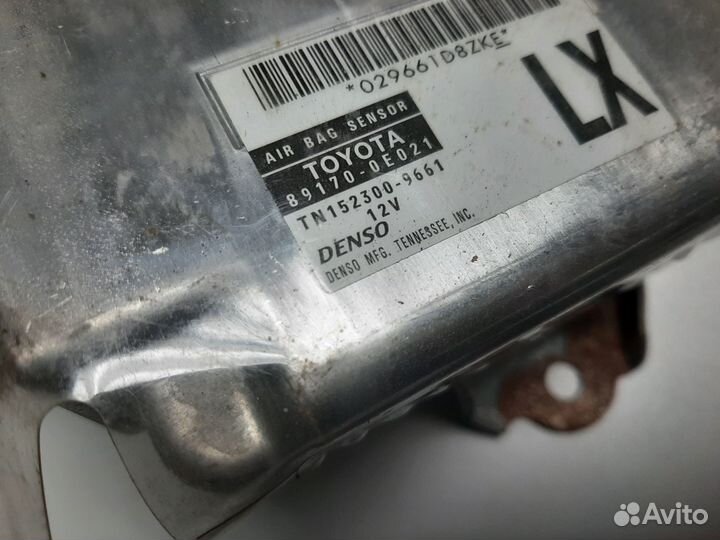 Блок управления airbag Lexus RX350, 330 (2003-09