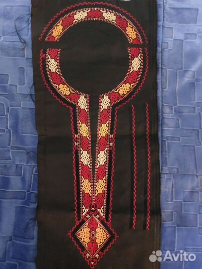 Ручная вышивка туркменская