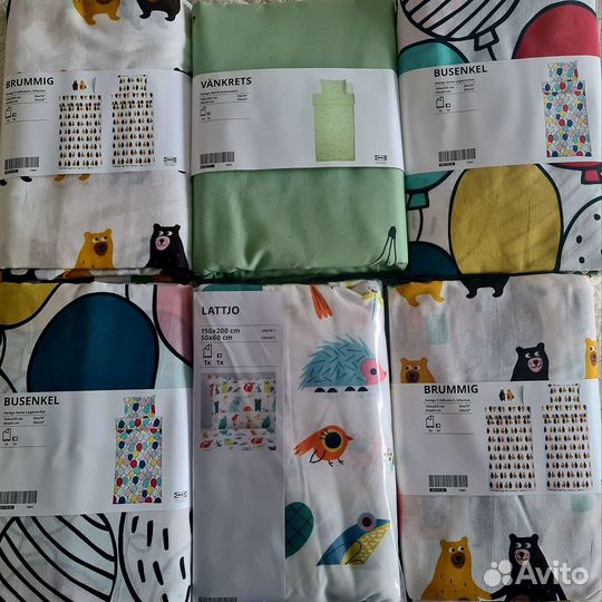 Детское постельное белье IKEA 150 200