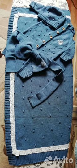 Комплект на выписку для мальчика весна - лето