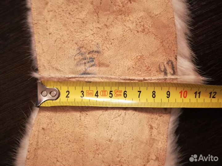 Воротник норка натур. новый