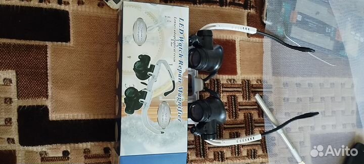 Очки лупа с подсветкой