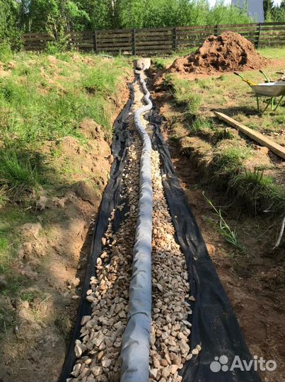 Копка м чистка колодцев. Септики, траншеи и дренаж