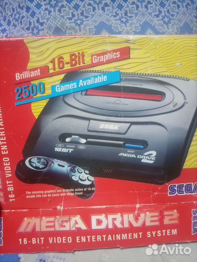 Игровая приставка sega