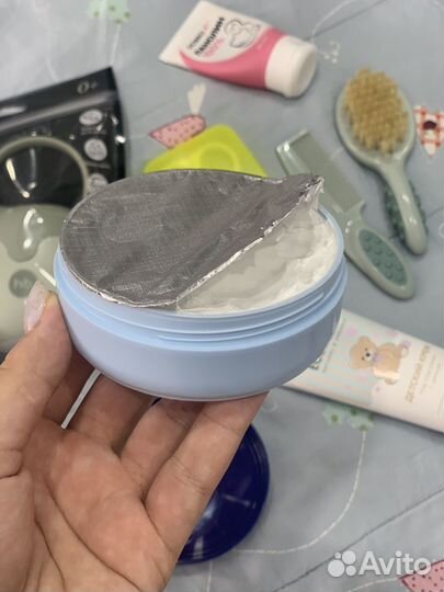 Контейнер для соски новый happy baby, крем bubchen