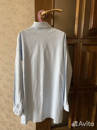 Рубашка для школы, удлиненная, 146 см