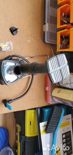 Насос механический напольный btwin FLP X