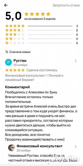 Финансовые консультации. Личный и семейный бюджет