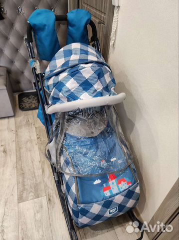 Санки коляска ника 7-4