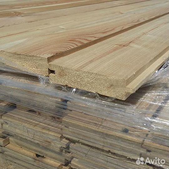 Доска пола 30*125*6,0 м ав ту (Шпунт )