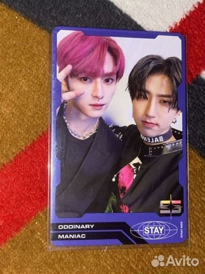 Карта stray kids минсоны (джисон / минхо )