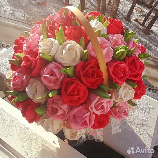 Зефирные букеты
