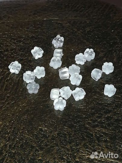 Силиконовые заглушки / застёжки для серёжек