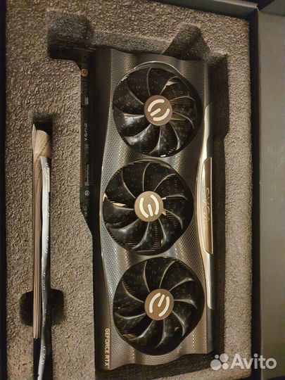 Видеокарта evga RTX 3080 FTW3 ultra gaming, NO LHR