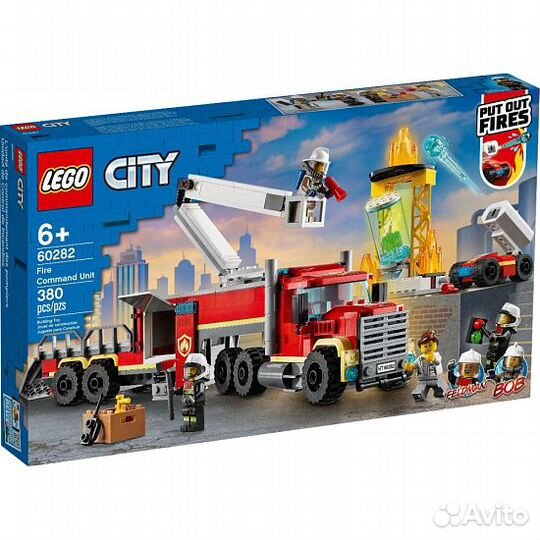 Конструктор lego City 60282 Команда пожарных