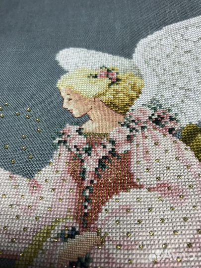 Вышивка крестом Ангел Лета