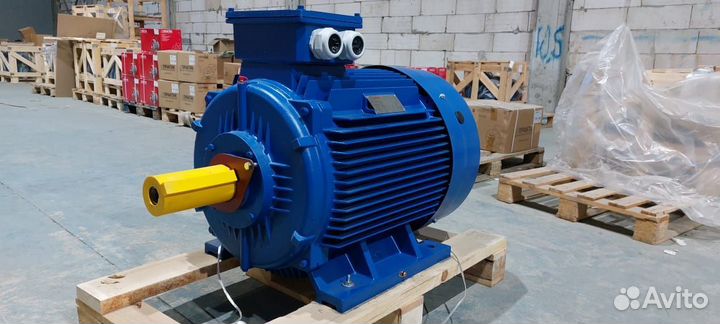 Электродвигатель аир 250М2 (90кВт-3000об) новый