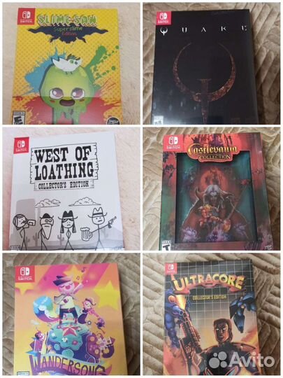 Редкие коллекционные игры Nintendo Switch (ч. 4)
